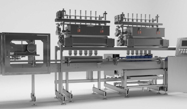Multi-head net weight filler