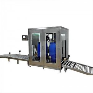 印染助劑灌裝機(jī) 全自動灌裝封口一體機(jī) 200升化工大桶灌裝機(jī)