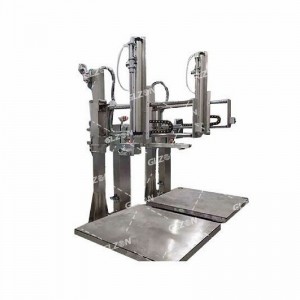 1000公斤噸桶石化液體灌裝機(jī) 自動碼垛灌裝機(jī)
