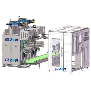 自動上袋閥口包裝機_全自動上袋閥口包裝機設備