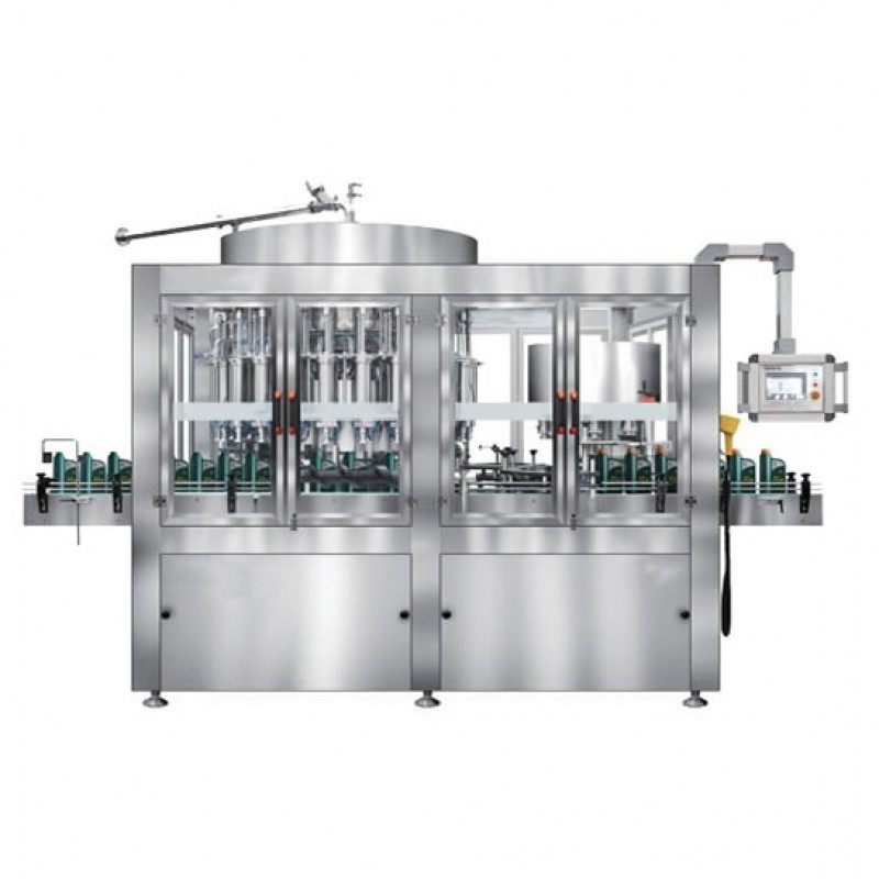 GZM-20-8旋轉(zhuǎn)活塞式灌裝封蓋一體機(jī)