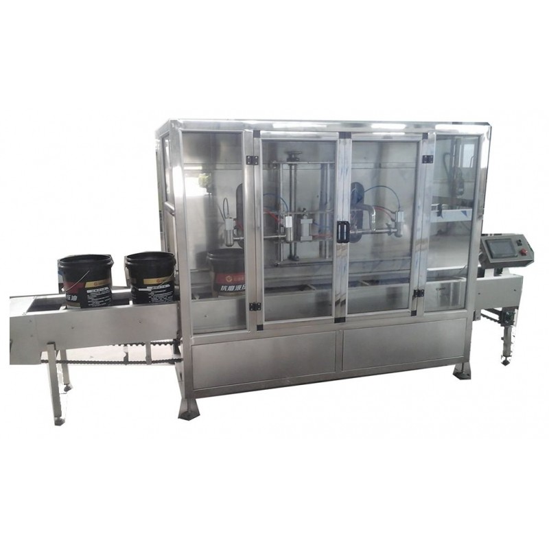 25升自動(dòng)灌裝機(jī) 油漆涂料潤(rùn)滑油灌裝機(jī)
