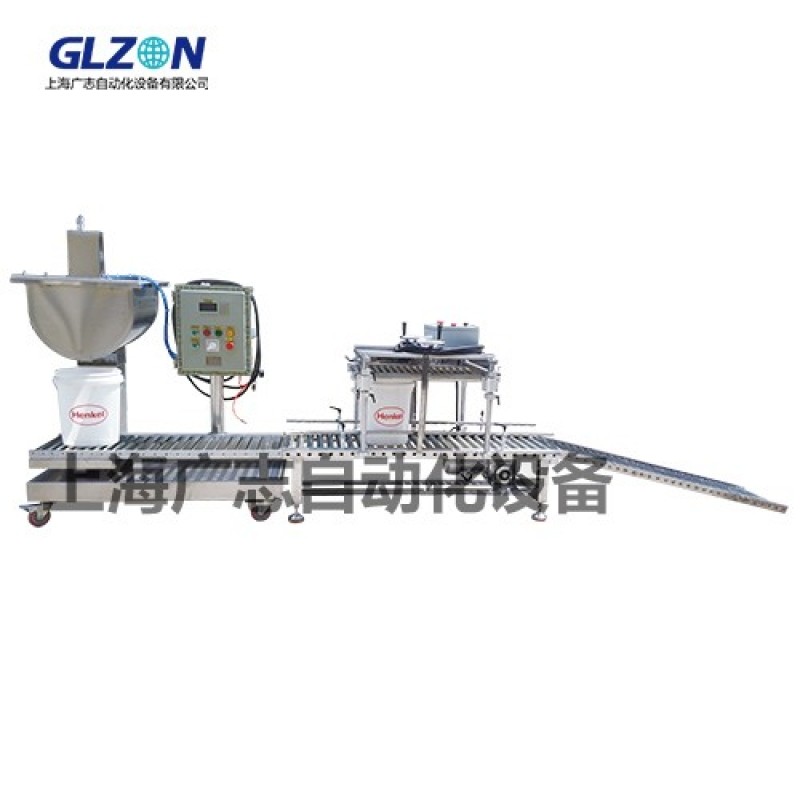 防水涂料 瓷磚膠 云石膠 樂器膠 水漆全自動灌裝機