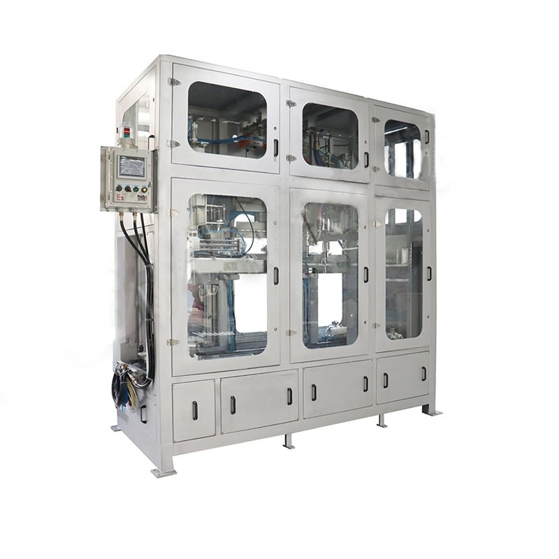 18L防爆灌裝機(jī) 自動檢測試劑灌裝封口機(jī)生產(chǎn)線