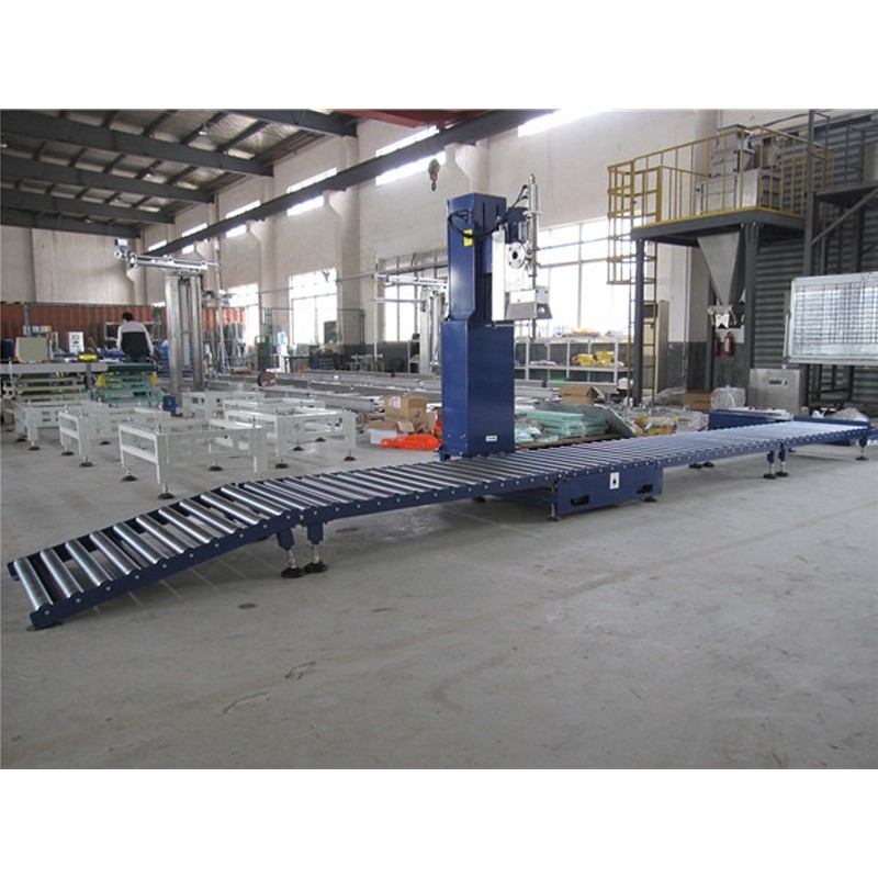 200L全自動罐裝線 尿素罐裝線自動稱重設(shè)備