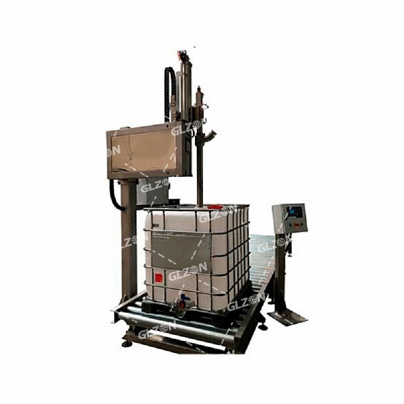 1000L噸桶自動液體灌裝機_精細化工灌裝機