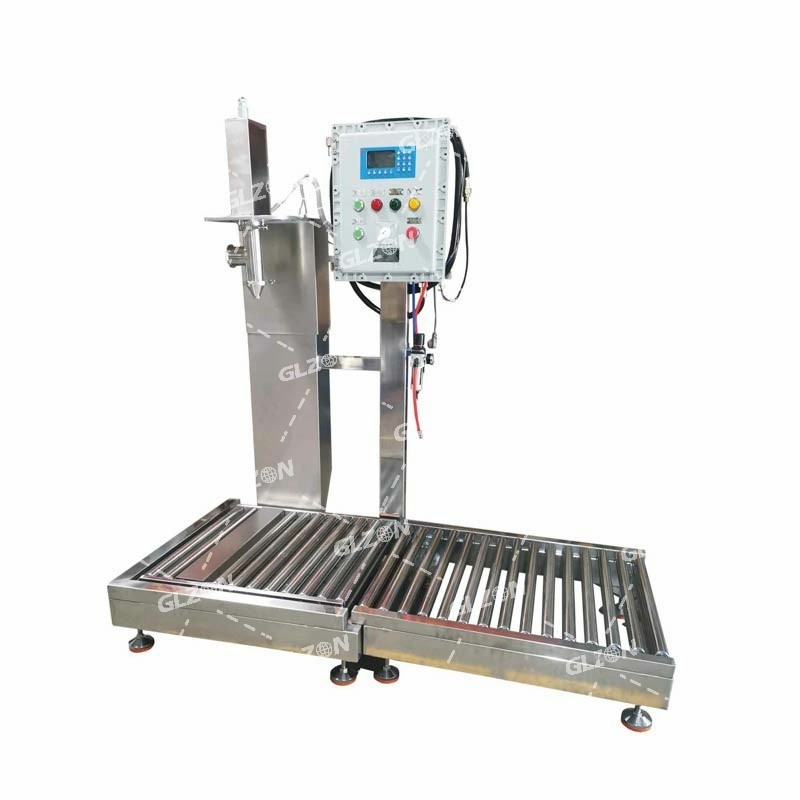 18L雙工位儲槽式灌裝機 化肥灌裝機