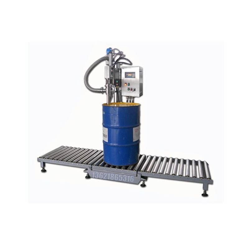 ?潤滑油200l灌裝機 200公斤稱重式液體灌裝秤 自動計量灌裝設(shè)備 精度