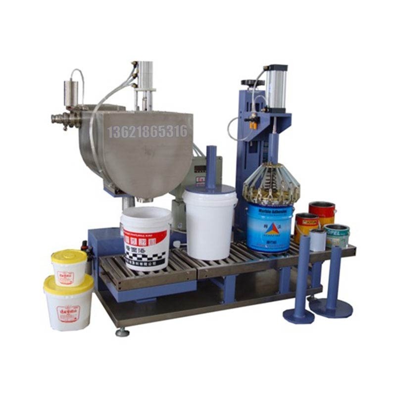 ?涂料灌裝設(shè)備 全自動(dòng)液體灌裝線 防高泡型 操作簡(jiǎn)單