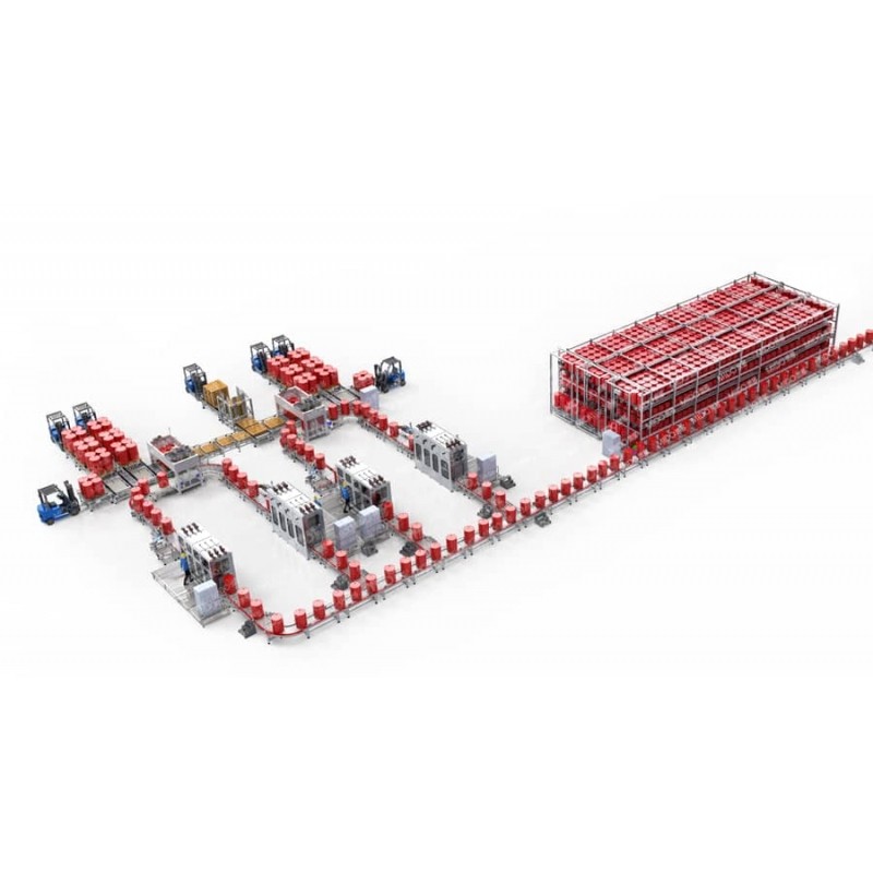 200L鋼桶、IBC桶全自動(dòng)立體倉庫管理系統(tǒng)的自動(dòng)化程度有多高