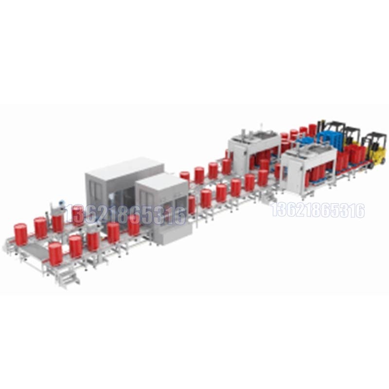 ?潤滑油、汽車養(yǎng)護用品智能灌裝線
