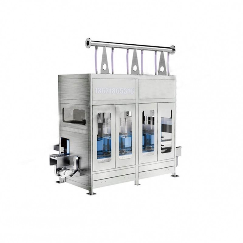 雙頭全自動灌裝機(jī) 18升HDPE桶傳動油灌裝機(jī)