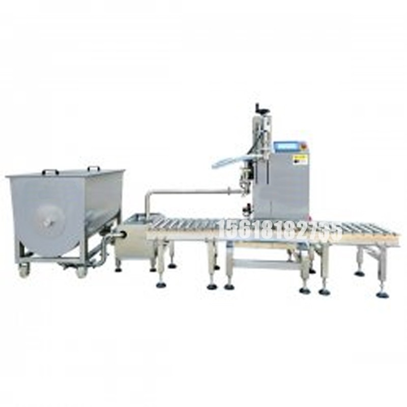 大桶稱重醬料灌裝機